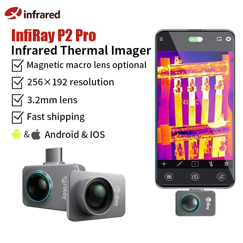 Nf 521 Thermal Imaging Camera - Infiray-P2 Pro câmera térmica, câmera do