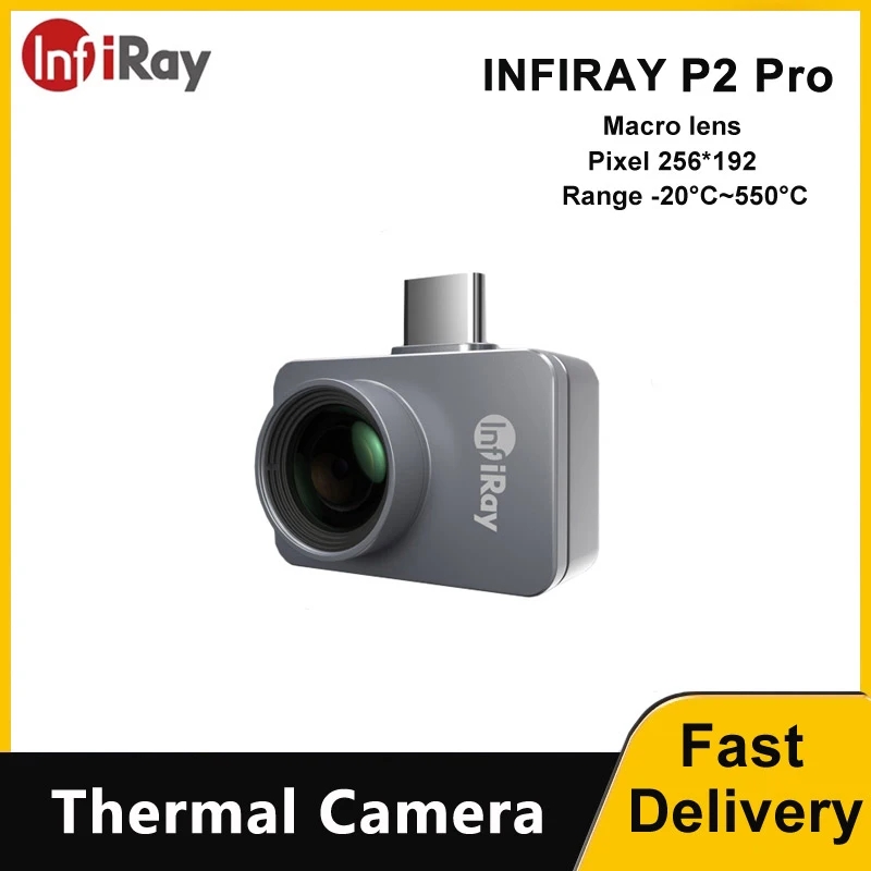 InfiRay P2 Pro Câmera térmica  - Infiray P2 Pro Macro Lens avaliação e preço
