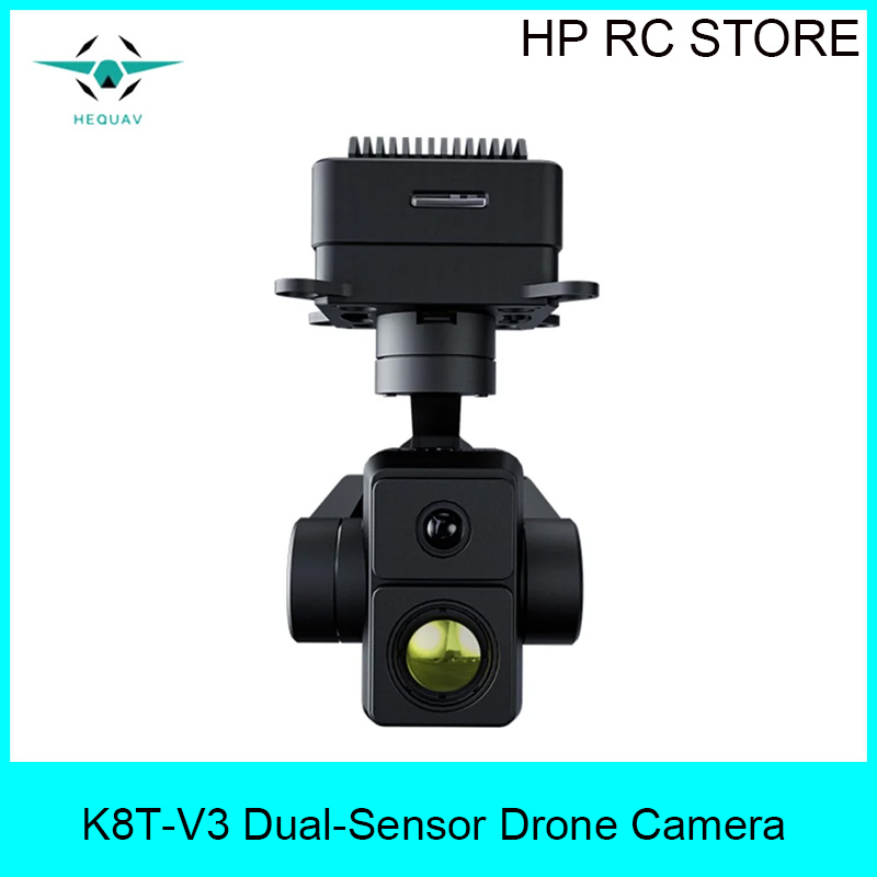 Câmera de Drone HEQUAV K8T-V3  - Thermal Imager Drone Gimbal avaliação e preço
