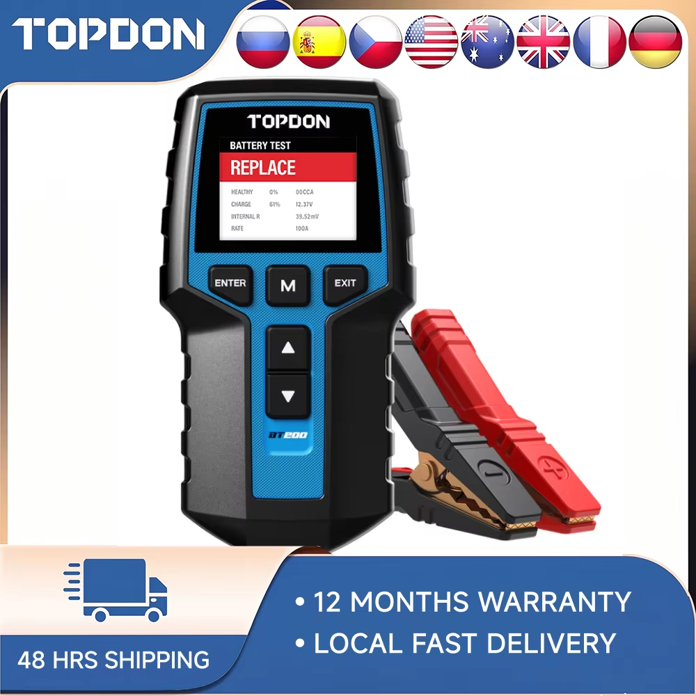 Analisador Digital de Baterias - Topdon Tc001 Thermal Camera avaliação e preço