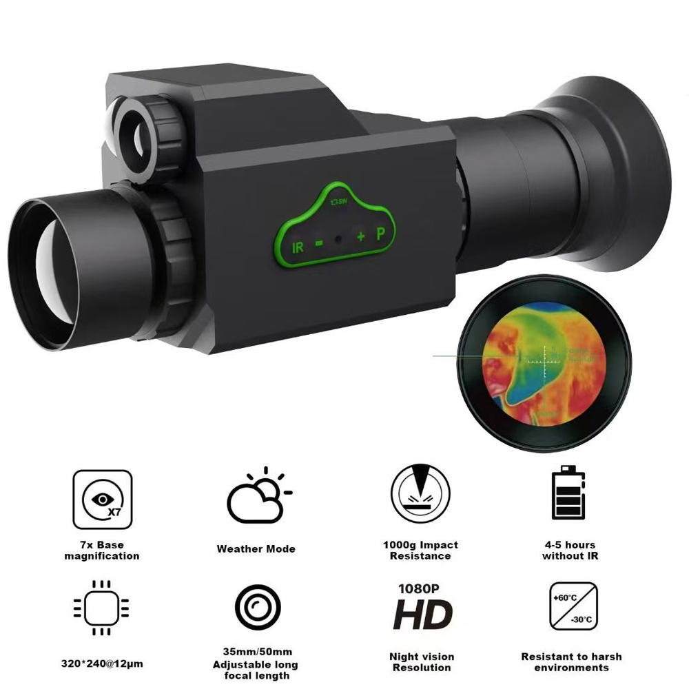Câmera telescópica monocular p - Thermal Scope Night Vision Monocular avaliação e preço