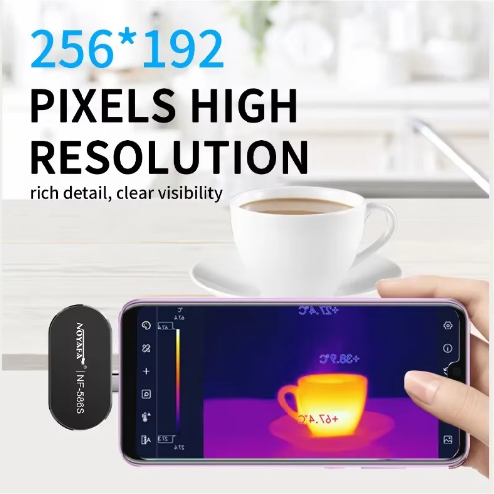 Mini câmera de imagem térmica  - Thermal Imaging Camera 256X192 avaliação e preço