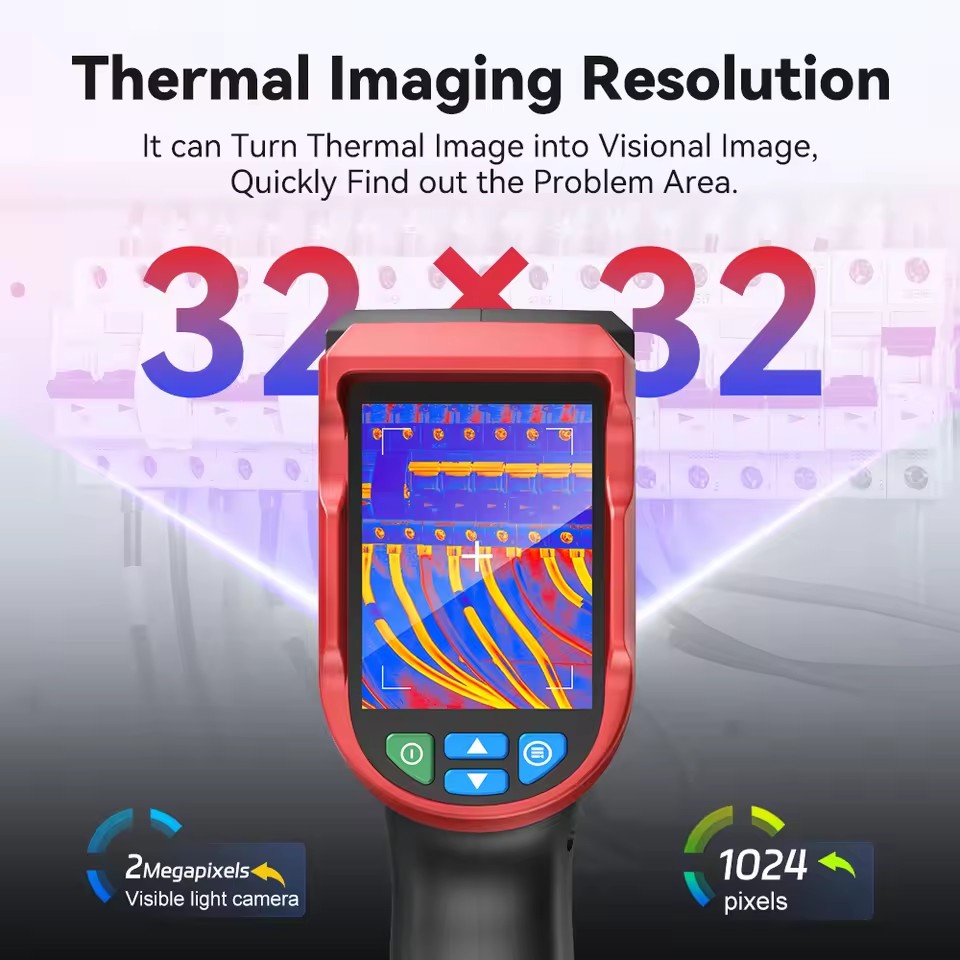 Câmera Térmica Infravermelha N - Nf 521 Thermal Imaging Camera avaliação e preço