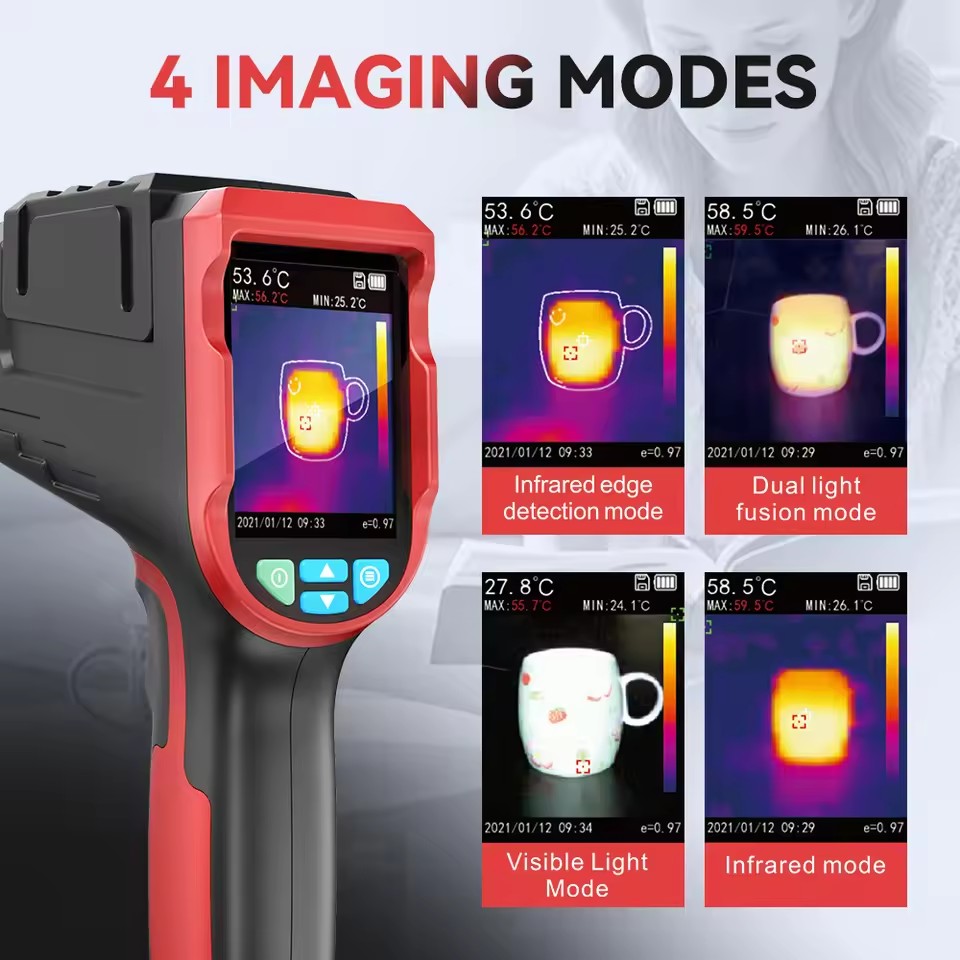 Câmera Térmica Infravermelha N - Nf 521 Thermal Imaging Camera avaliação e preço