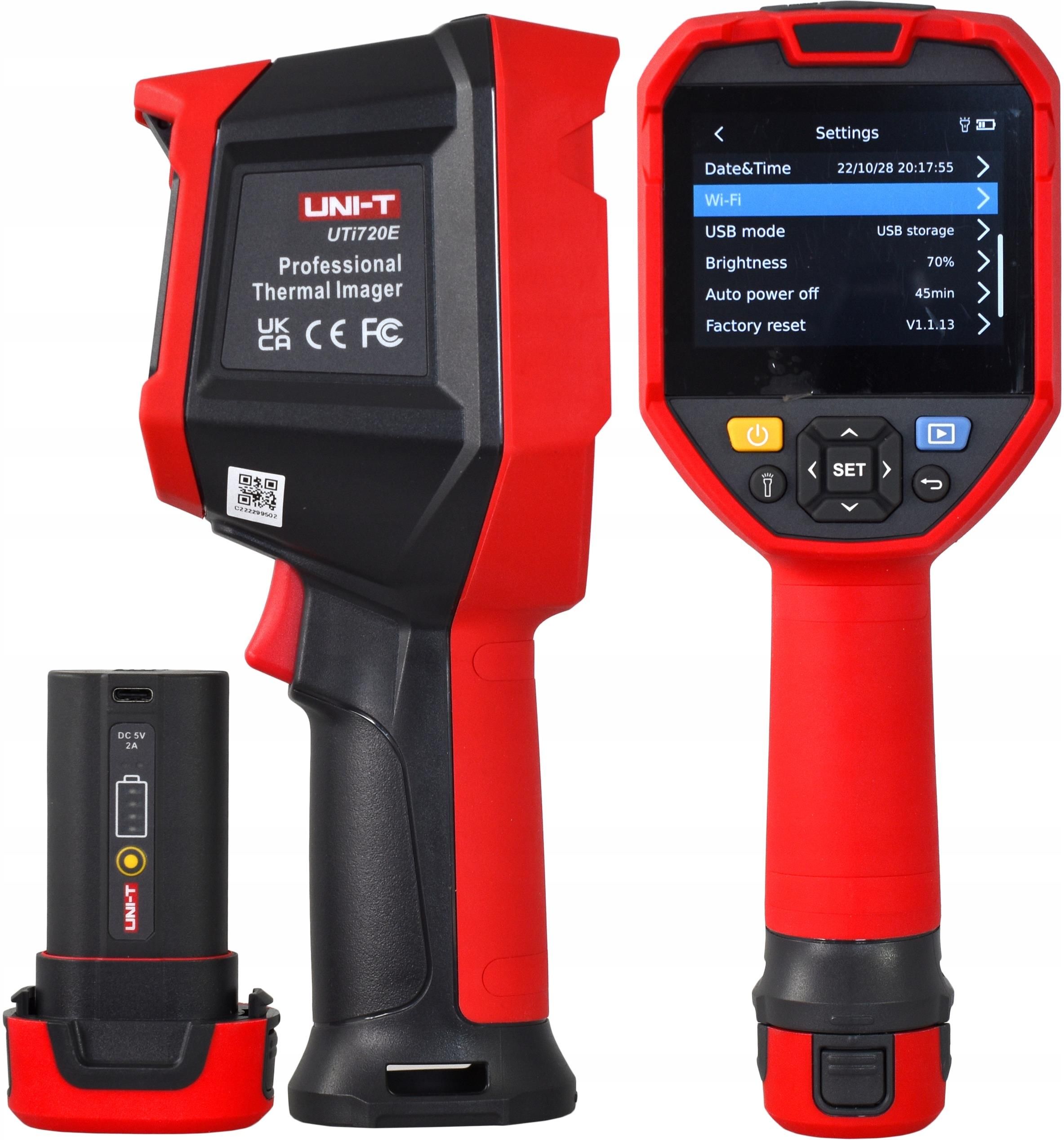 Câmera Termográfica WiFi UNI-T - Thermal Imaging Camera 256X192 avaliação e preço