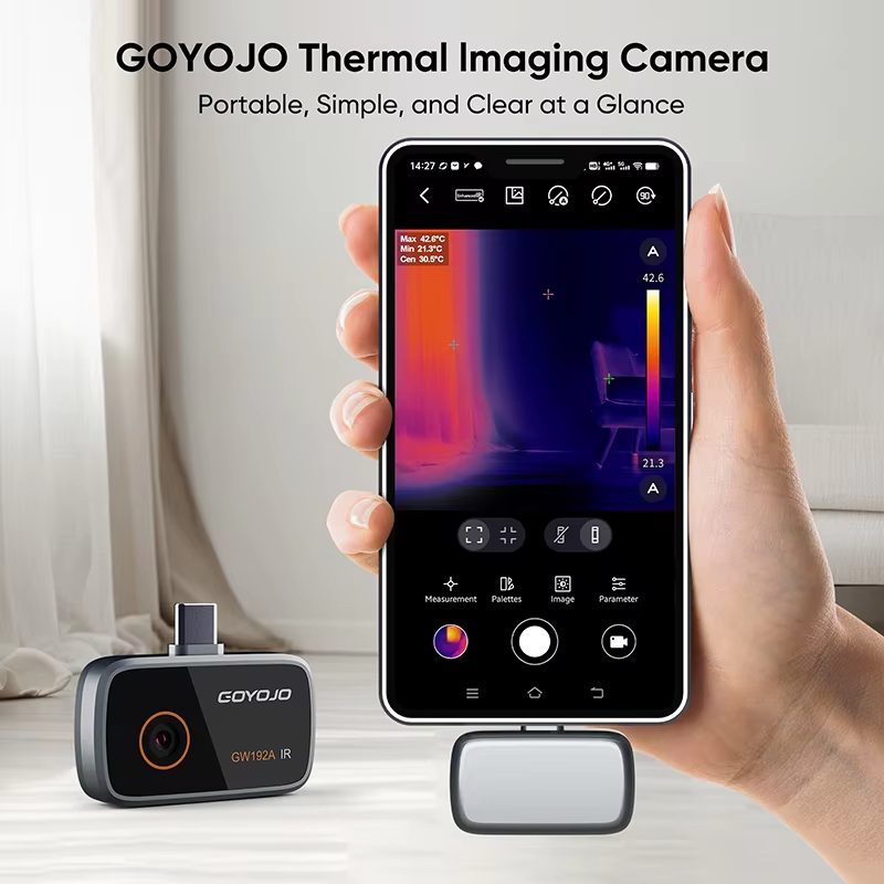 Câmera de imagem térmica gw192 - Nf 521 Thermal Imaging Camera avaliação e preço